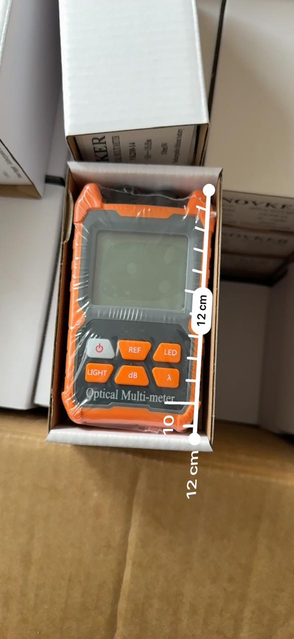 Medidor de Potencia Óptica Power Meter Novker NK200-14 + VFL 10mW Recargable